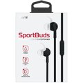 Tzumi Tzumi 5444JCP Impulse Fabric Earbuds; Black 5444JCP